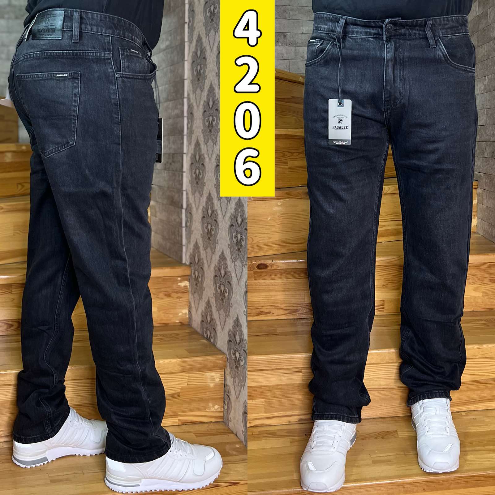 Джинсы God Baron (31-36) 4206 blue (деми)