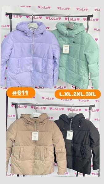 Куртка Annet (L-3XL) LO611 beige (деми)