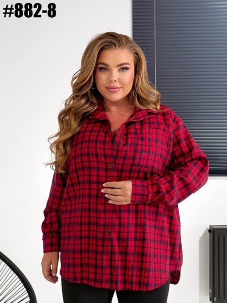 Рубашка BAT (58-62) 882-8 red (деми)