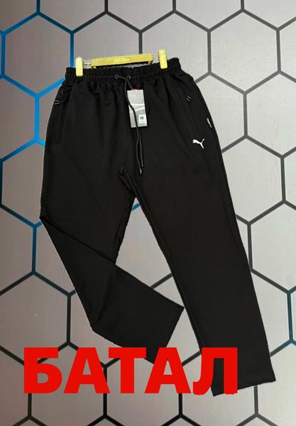 Штаны спорт Alex Clothes (2XL-6XL) 4782 black (деми)