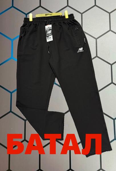 Штаны спорт Alex Clothes (2XL-6XL) 4783 black (деми)