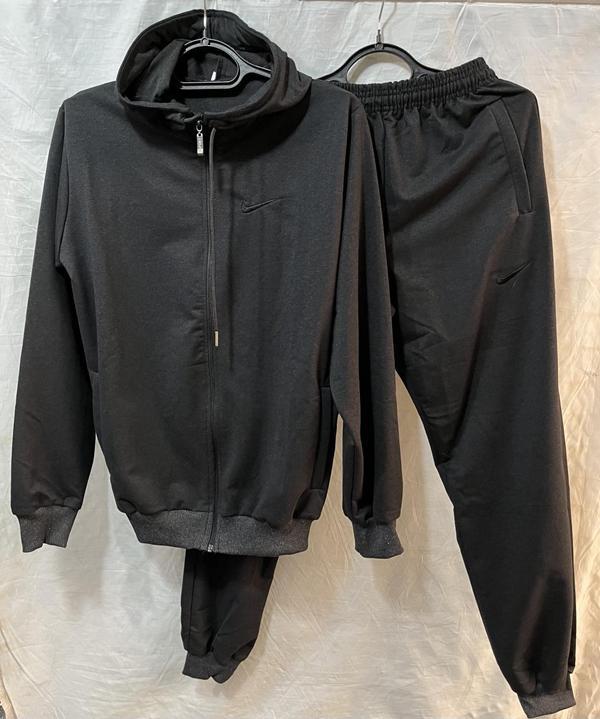 Костюм спорт Shoptime (46-54) S444 black (деми)