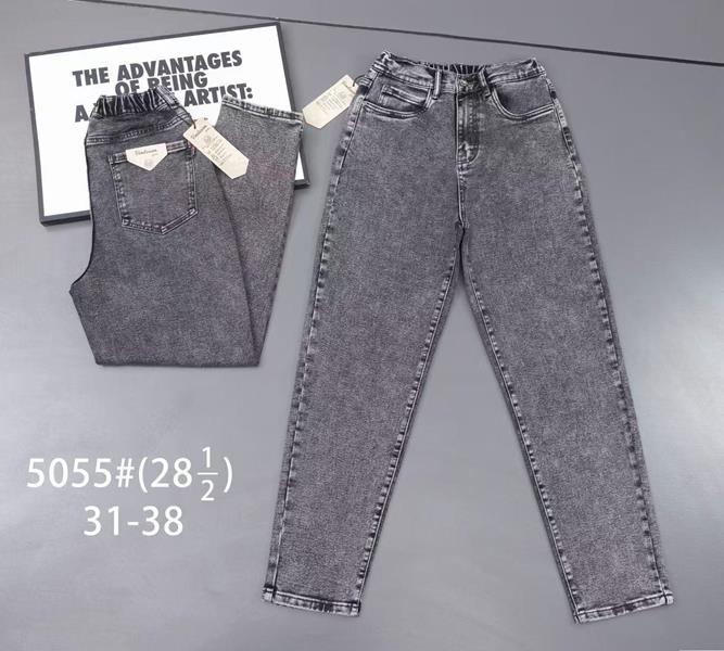 Джинсы Vindassion (31-38) 5055 grey (деми)