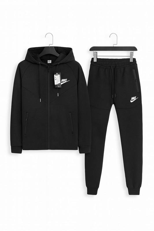 Костюм спорт Jiher (M-3XL) J76 black (деми)