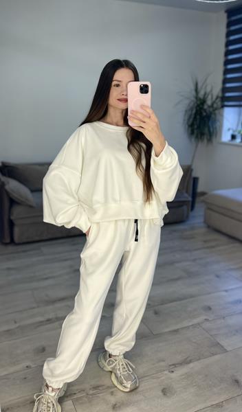 Костюм спорт S.Style (one size) 601 white (деми)