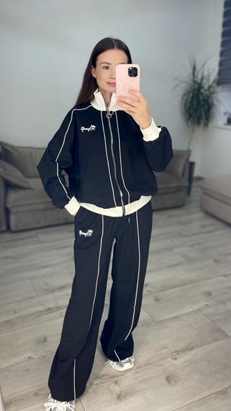 Костюм спорт S.Style (42-48) 603 black (деми)