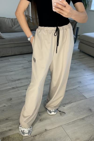 Штаны спорт S.Style (one size) 608 beige (деми)