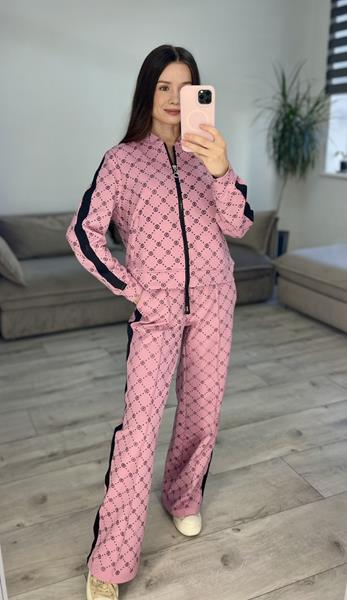 Костюм спорт S.Style (42-48) 614 pink (деми)