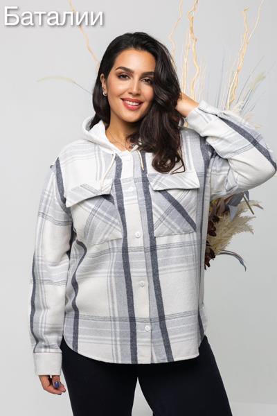 Рубашка T.S.Eliot (52-58) 76 grey (деми)