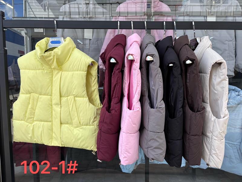 Жилетка Modnulya (M-2XL) 102-1 wine (деми)