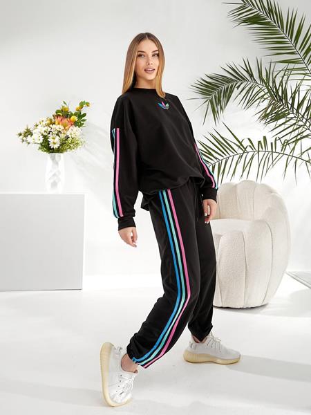 Костюм спорт Modnulya (42-52) 1427 black (деми)