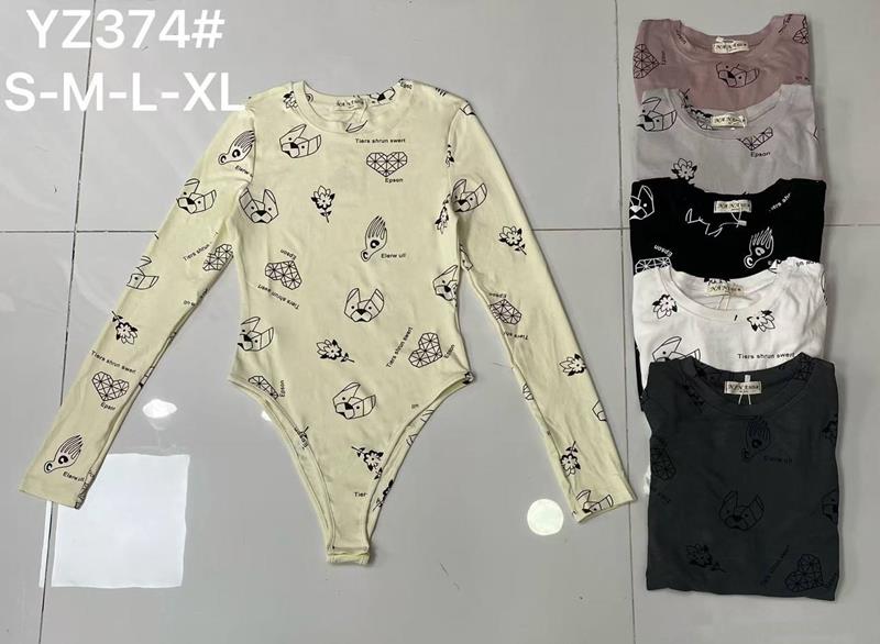 Боди Modnulya (S-XL) YZ374 l.yellow (деми)