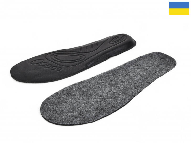 Стельки Steel (43-44) 43-44 сірий (зима)