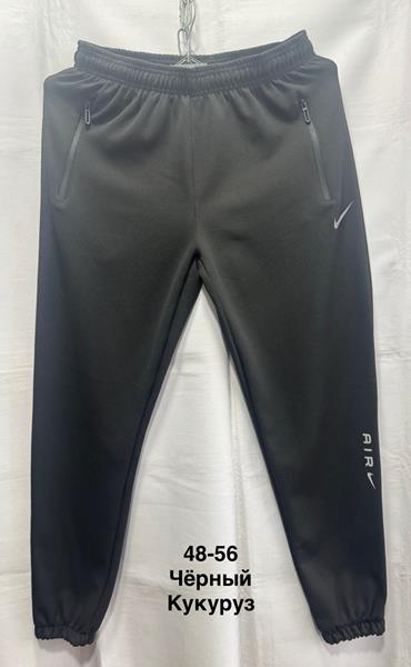 Штаны спорт Minh (48-56) MH1214 black (деми)