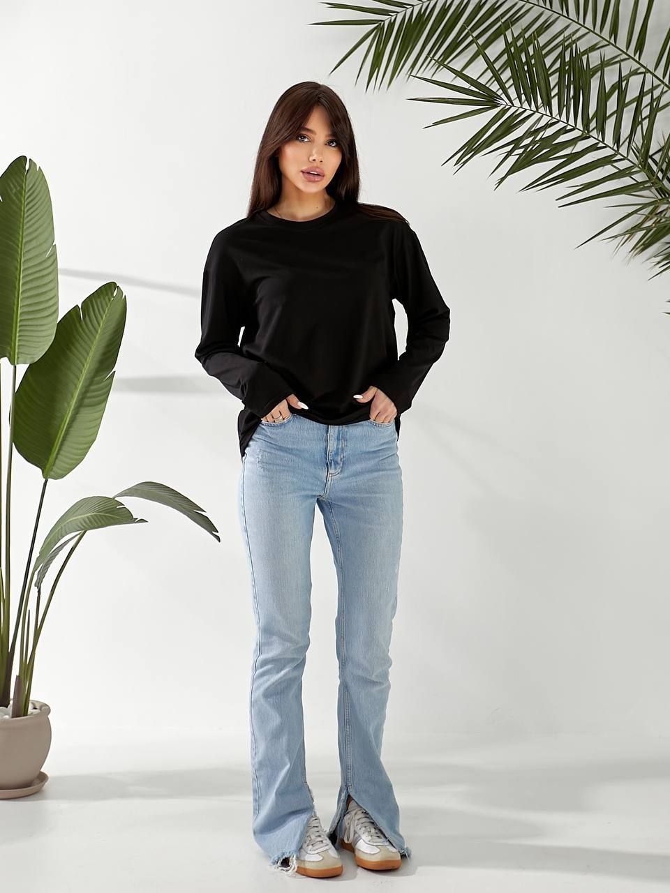 Свитер Loren (42-56) 759-0 black (деми)