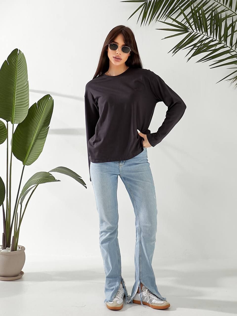 Свитер Loren (42-56) 759-0 d.grey (деми)