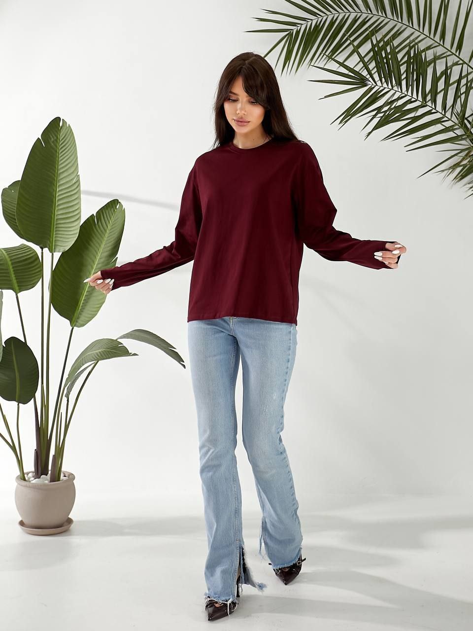 Свитер Loren (42-56) 759-0 wine (деми)