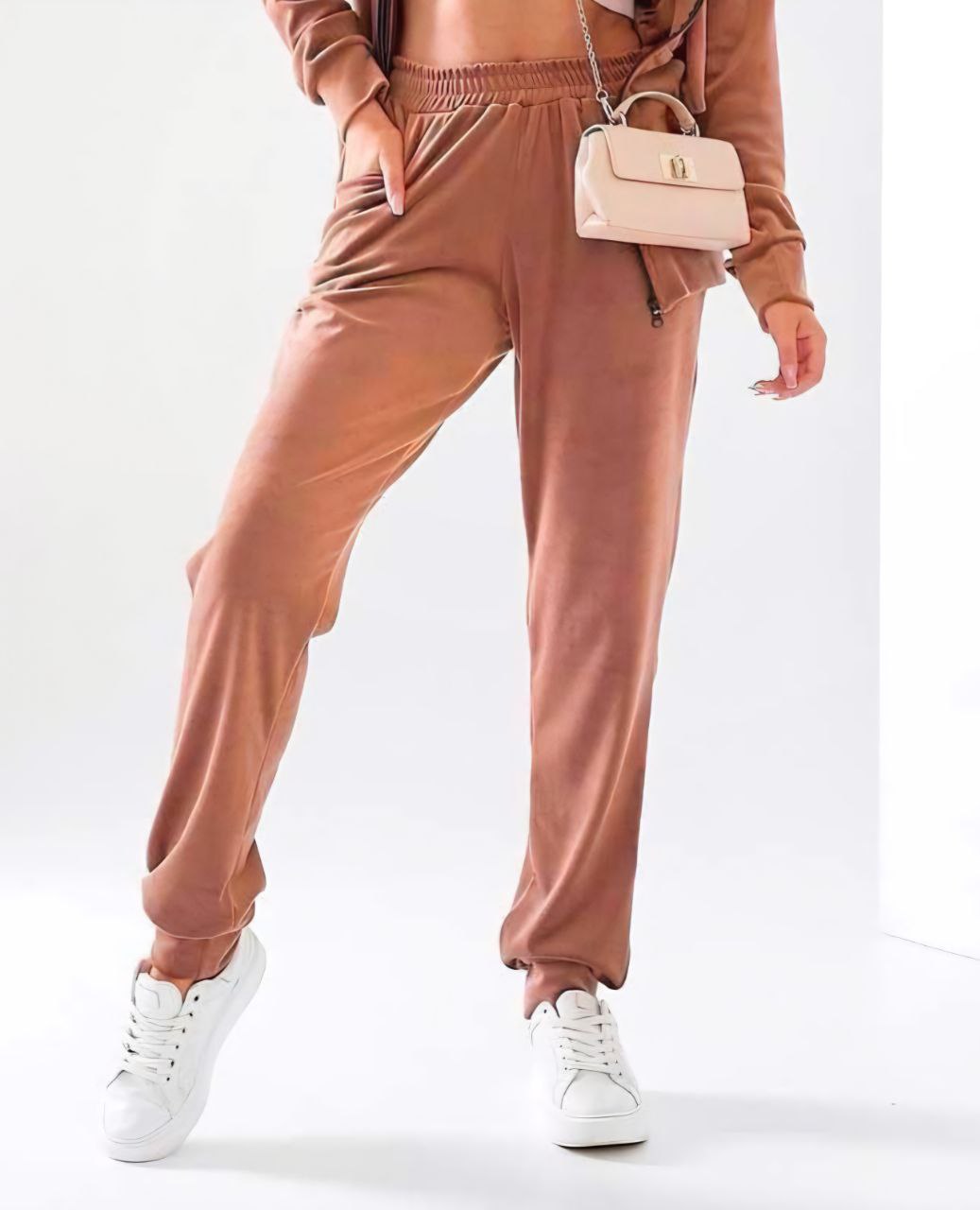 Штаны спорт Loren (44-58) 819 beige (деми)