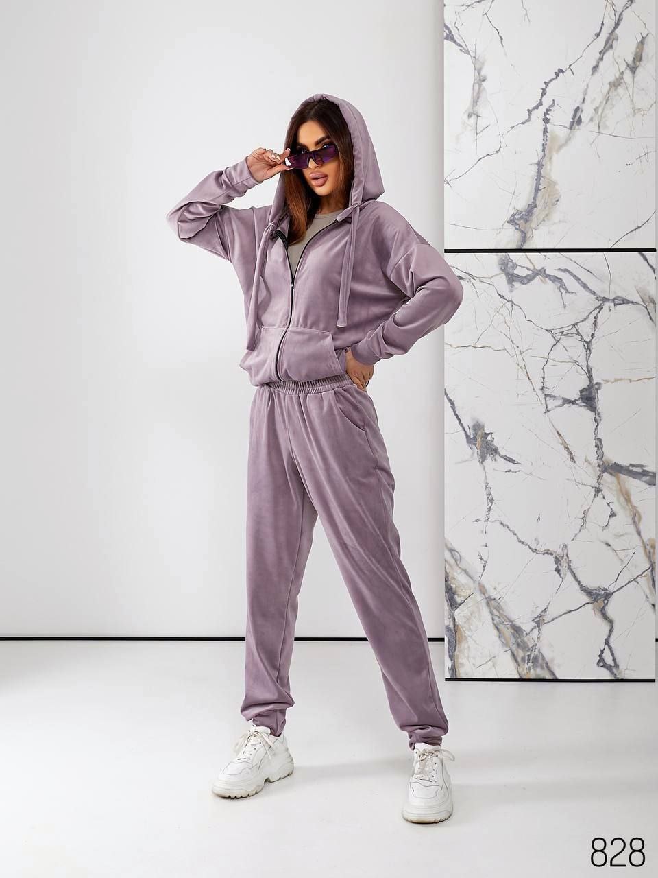 Костюм спорт Loren (44-58) 828 lilac (деми)