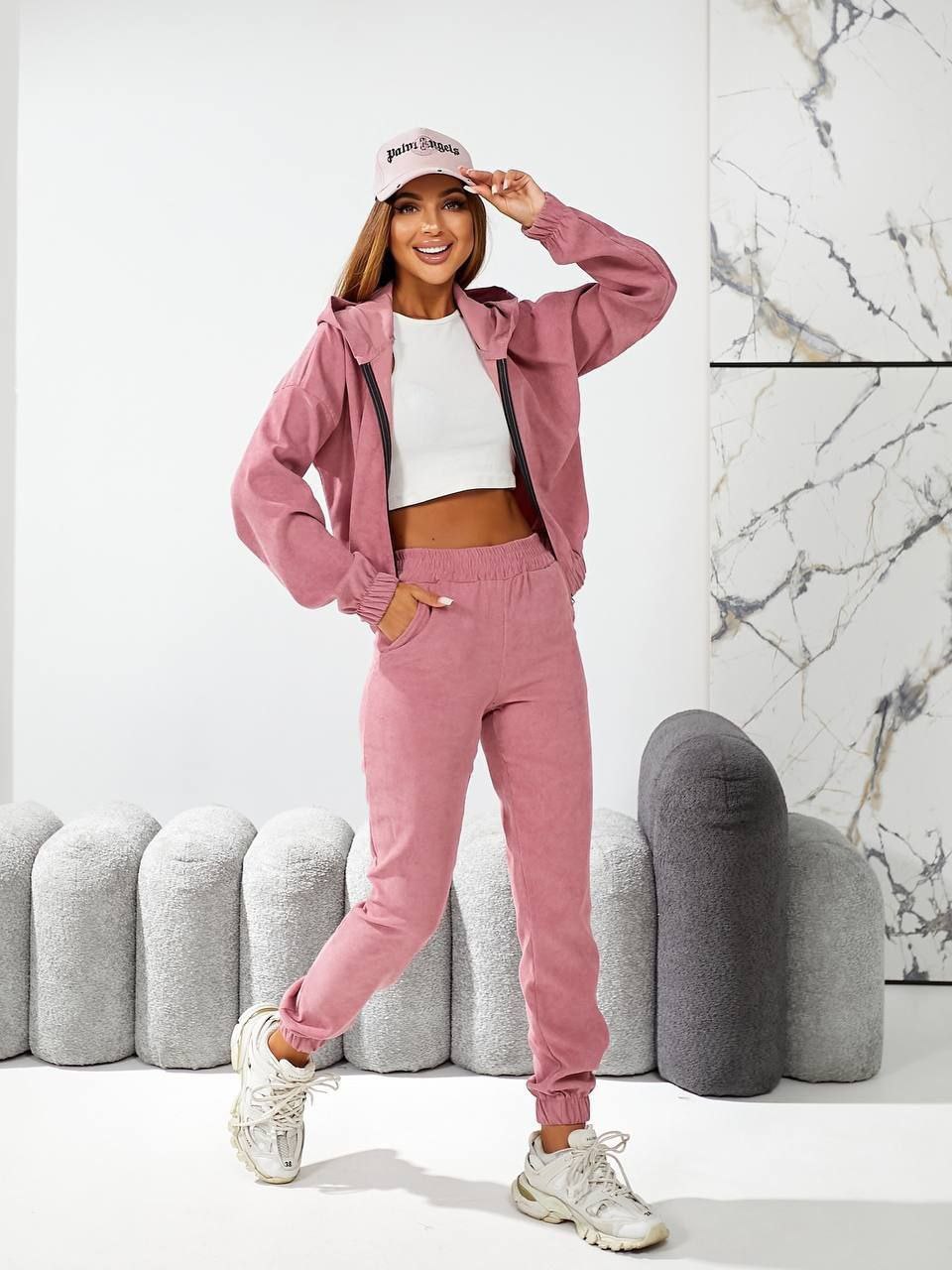 Костюм спорт Loren (40-54) 869 pink (деми)