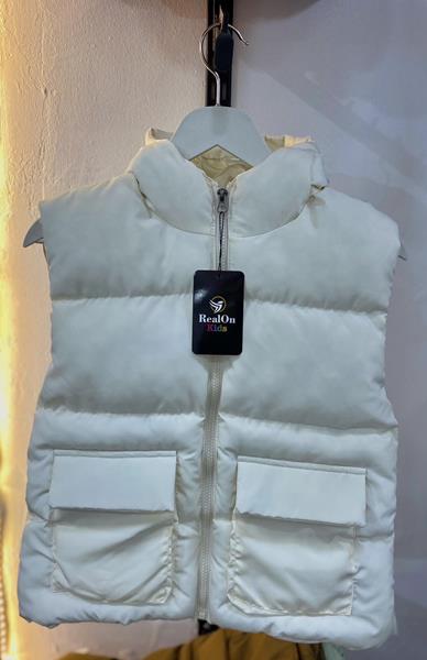 Жилетка Fili kids (6-14) FK1361 white (деми)