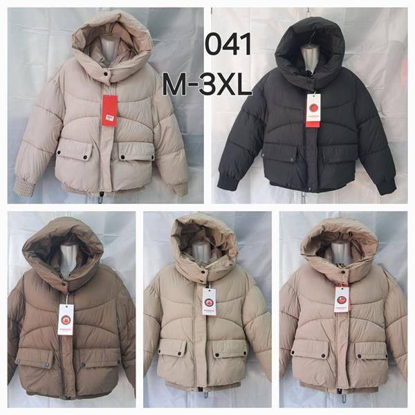 Куртка Annet (M-3XL) KF041 apricot (деми)