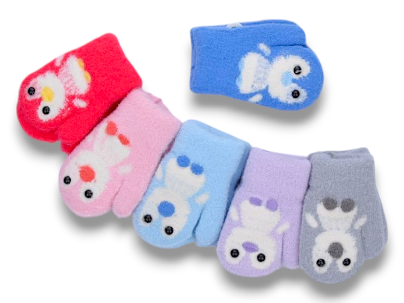 Варежки КОРОЛЕВА (1-2) J1003 mix (зима)