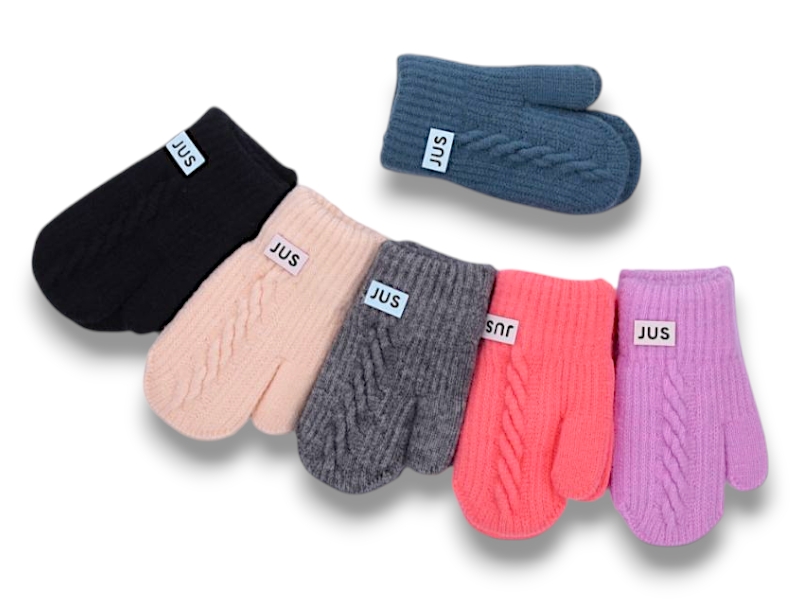 Варежки КОРОЛЕВА (3-5) J1009 mix (зима)