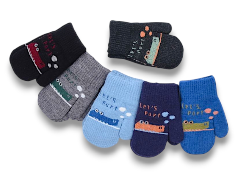 Варежки КОРОЛЕВА (2-4) J1012 mix (зима)