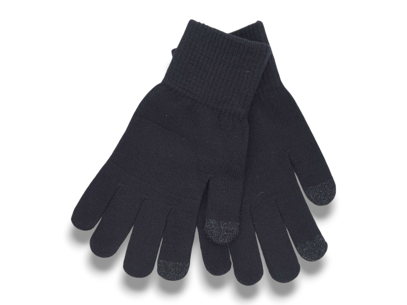 Перчатки КОРОЛЕВА (one size) J2032 black (зима)