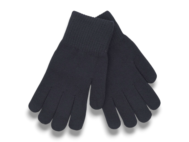 Перчатки КОРОЛЕВА (one size) J2034 black (зима)