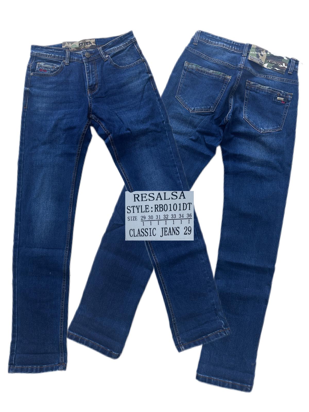 Джинсы God Baron (29-36) RB0101DT blue (деми)