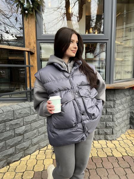 Жилетка Trend (S-M) 197 grey (деми)