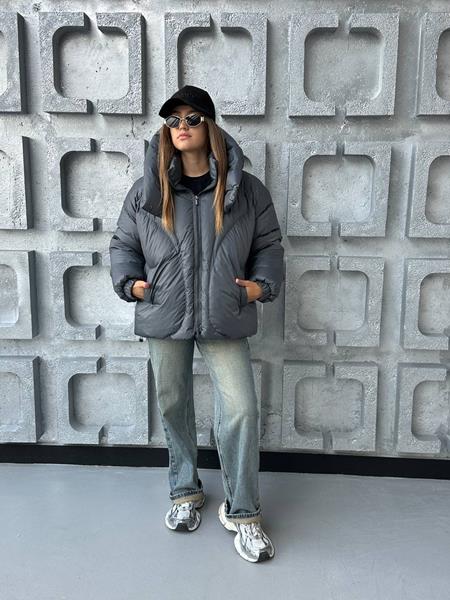 Куртка Trend (S-M) 2492 grey (зима)