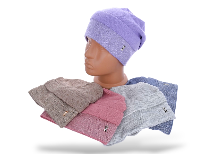 Шапка КОРОЛЕВА (one size) R20 mix (зима)