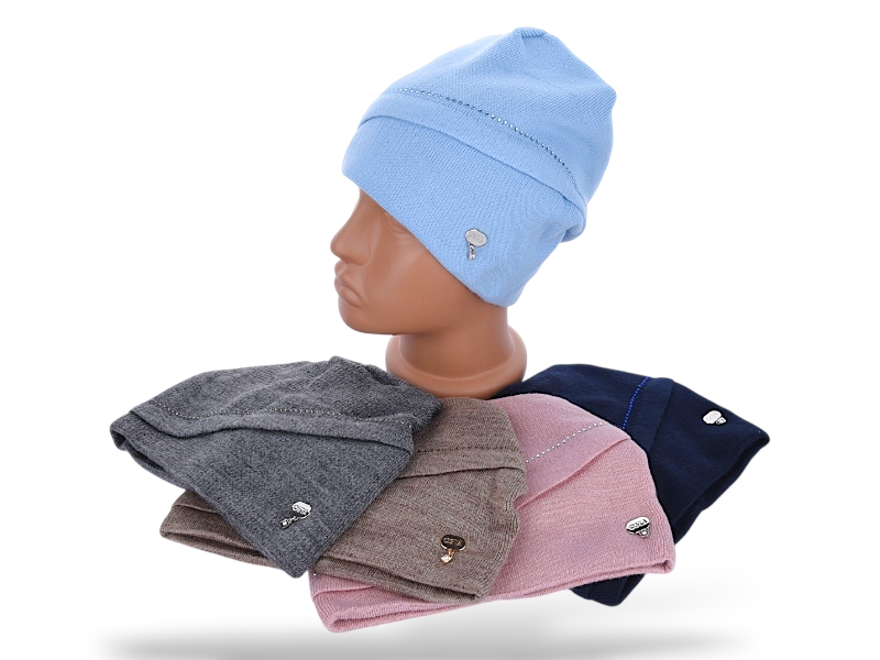 Шапка КОРОЛЕВА (one size) R1 mix (зима)