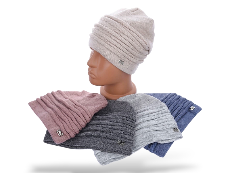 Шапка КОРОЛЕВА (one size) R13 mix (зима)