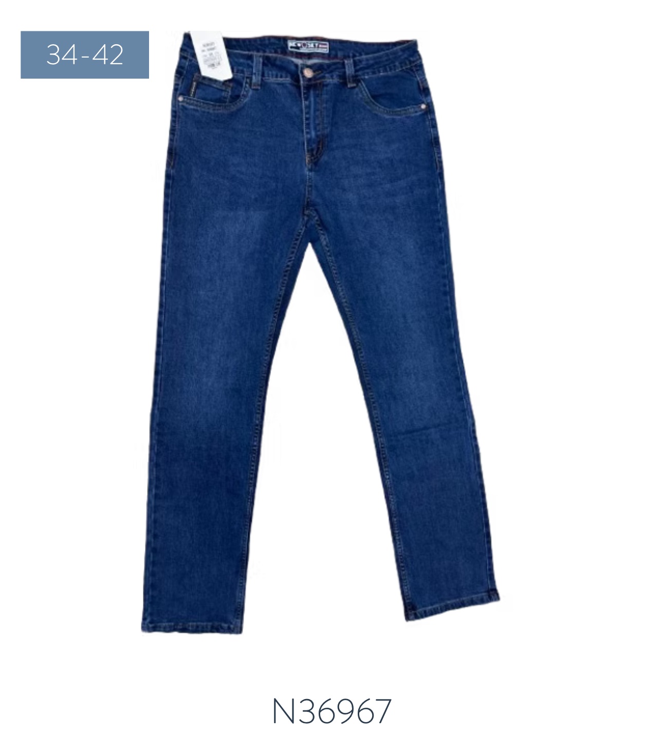 Джинсы God Baron (34-42) N36967 blue (деми)