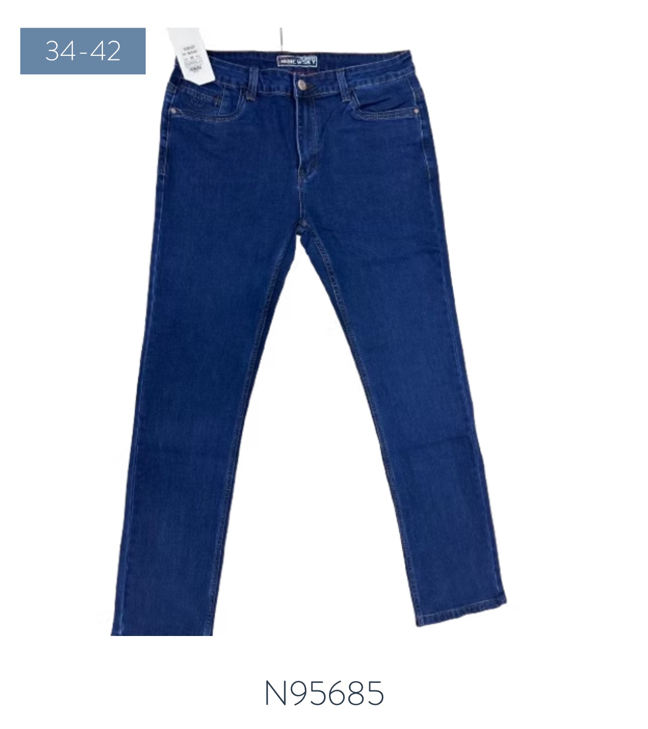 Джинсы God Baron (34-42) N95685 blue (деми)