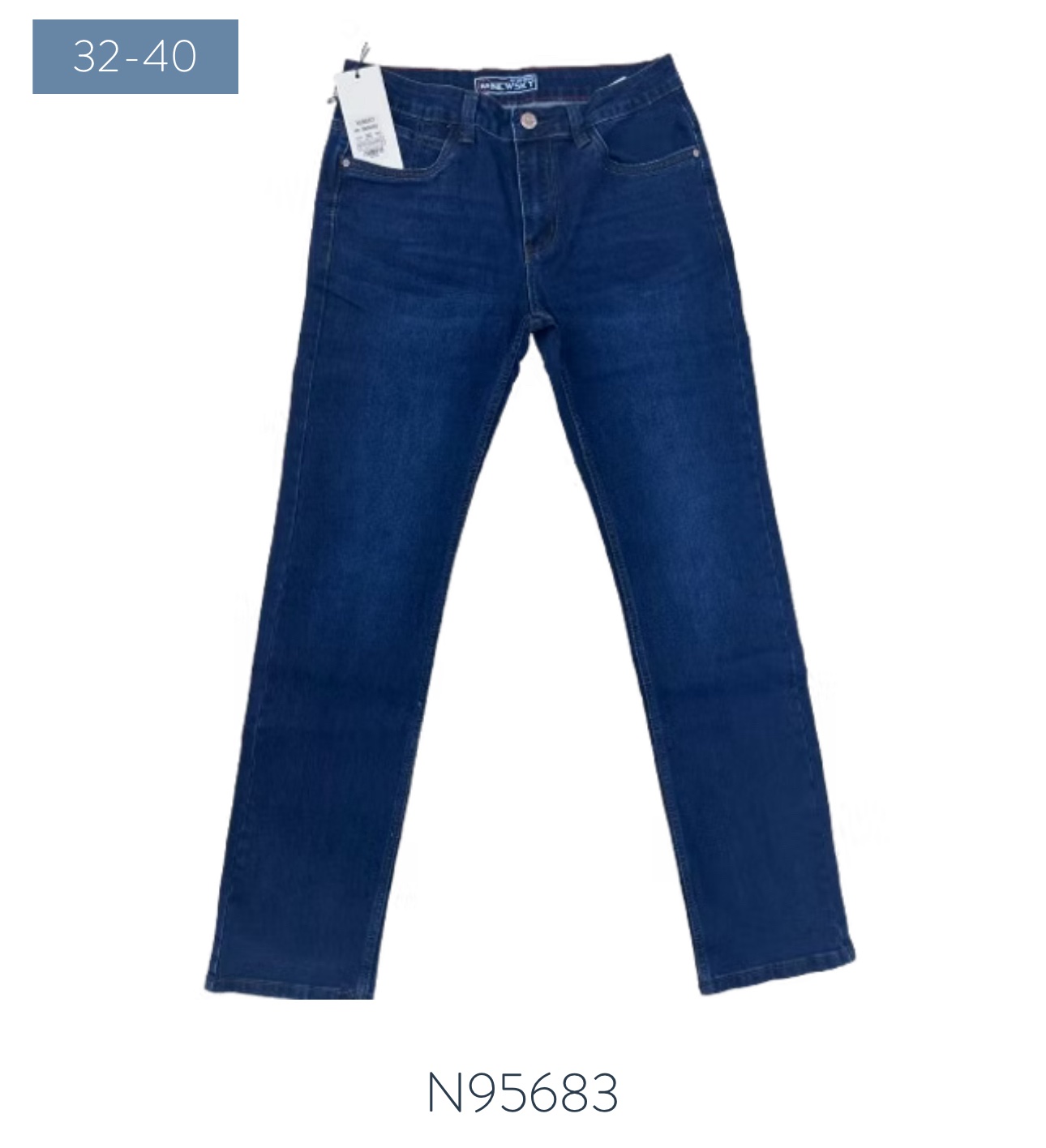 Джинсы God Baron (32-40) N95683 blue (деми)