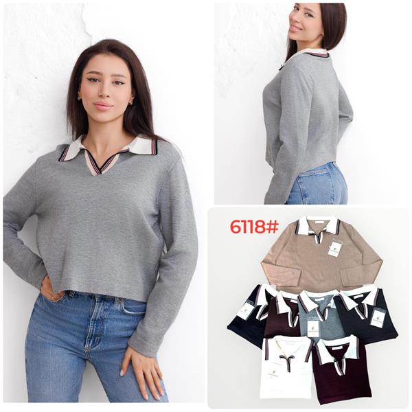 Свитер Katty (44-48) 6118 mix (деми)