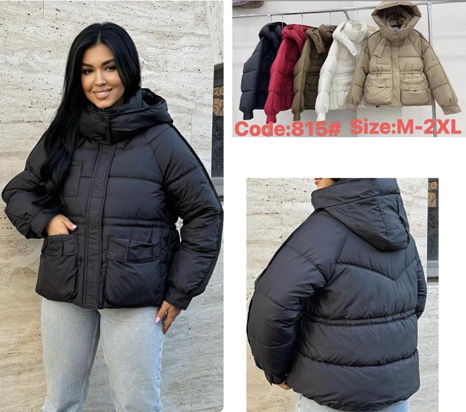 Куртка Katty (M-2XL) 815 khaki (зима)