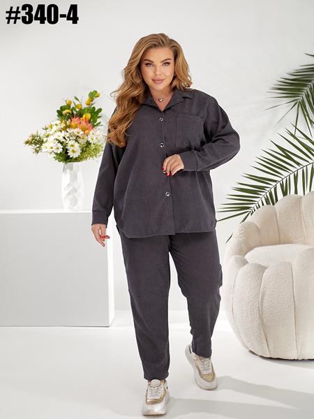 Костюм BAT (50-60) 340-4 d.grey (деми)