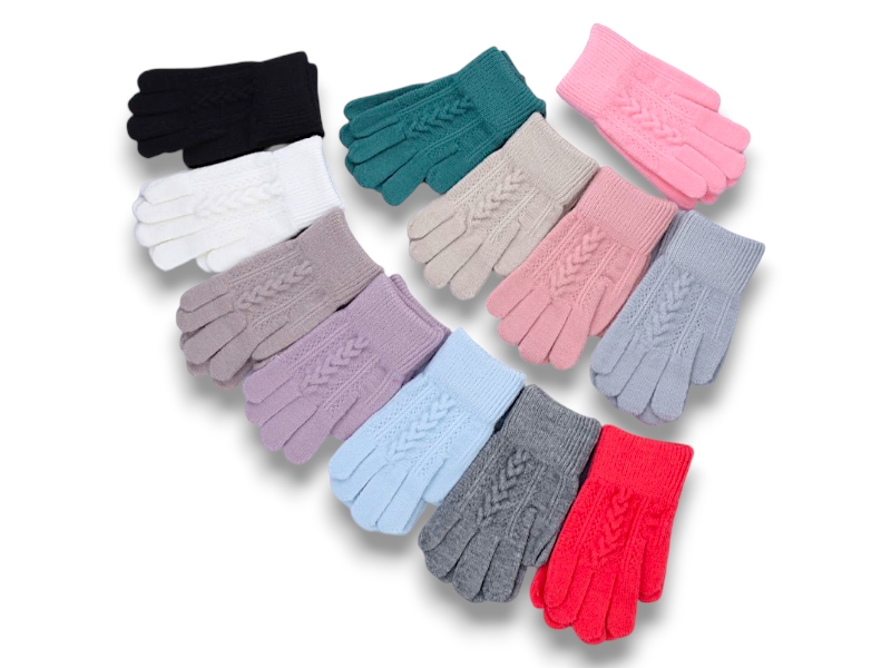 Перчатки KH clothes (5-8) 6053 mix (зима)