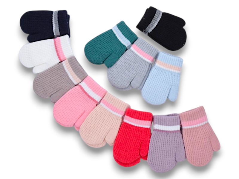 Варежки KH clothes (0-3) 6256 mix (зима)