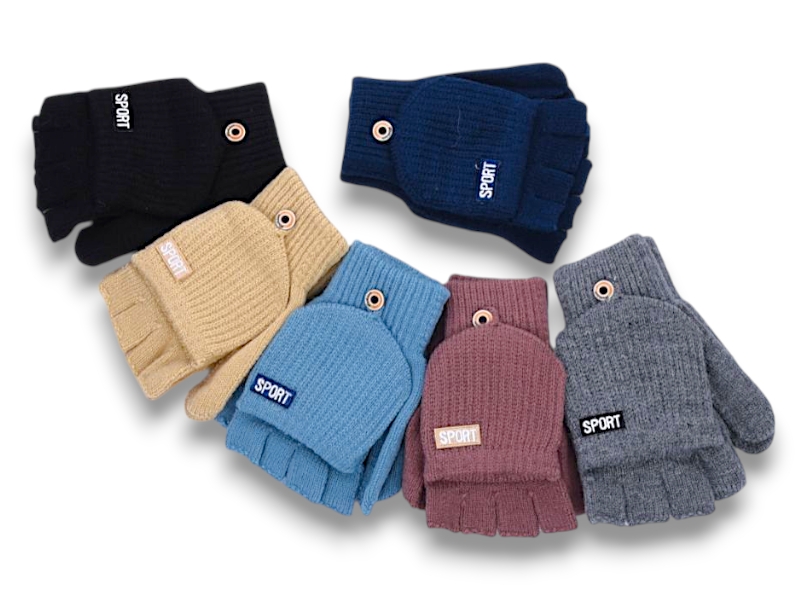 Варежки КОРОЛЕВА (10-12) J3006 mix (зима)