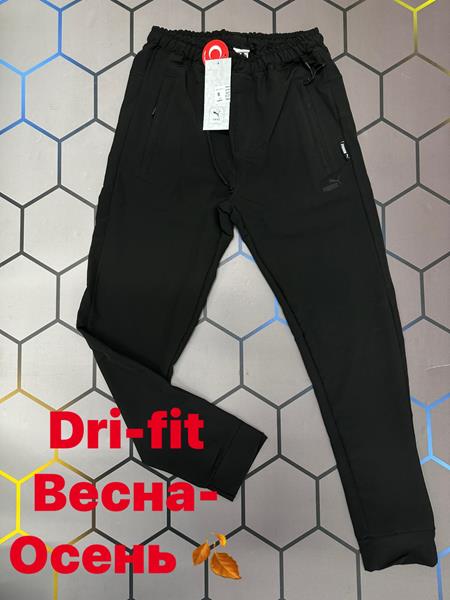 Штаны спорт Alex Clothes (S-2XL) 4838 black (деми)