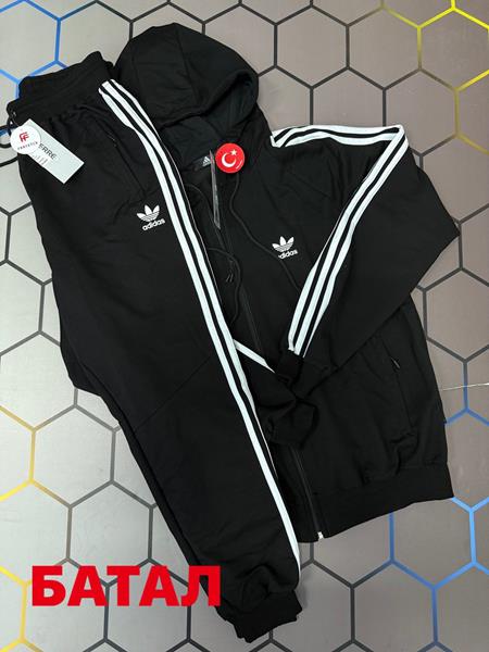 Костюм спорт Alex Clothes (2XL-6XL) 4861 black (деми)