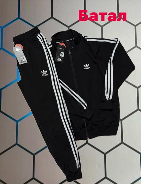 Костюм спорт Alex Clothes (2XL-6XL) 4886 black (деми)