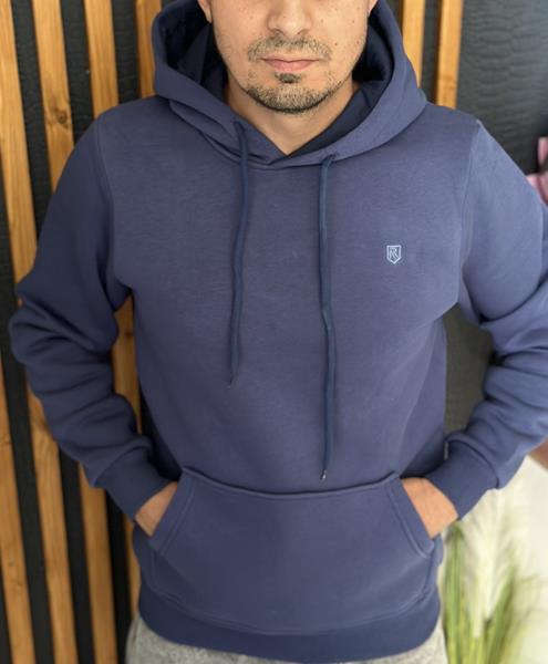 Худи Nik (M-2XL) 56616 navy (зима)